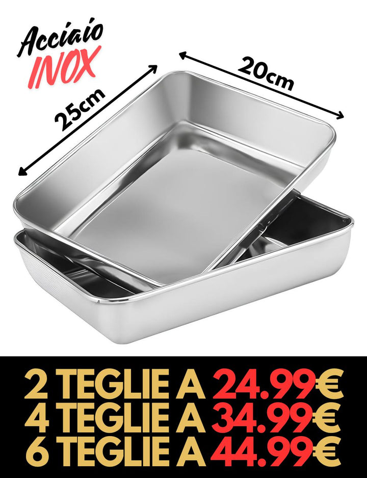 TegliaINOX - vrhunski pekači iz nerjavečega jekla