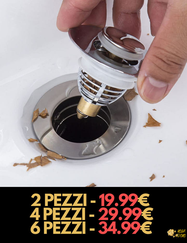 Umivalnik PRO UNIVERSAL - Adijo lasje in zamašeni odtočni čepi!