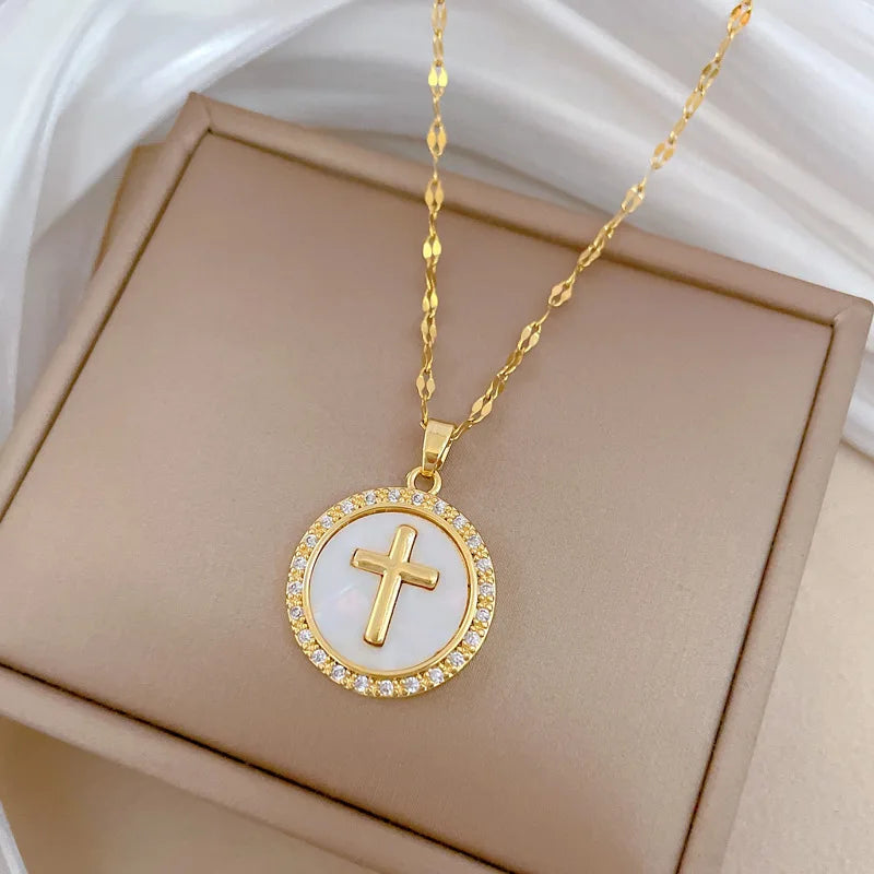 Collana Ciondolo Croce | CONFEZIONE REGALO INCLUSA!