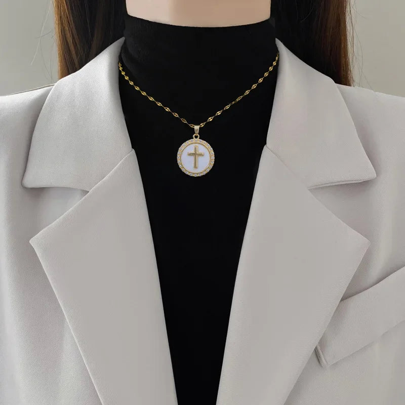 Collana Ciondolo Croce | CONFEZIONE REGALO INCLUSA!
