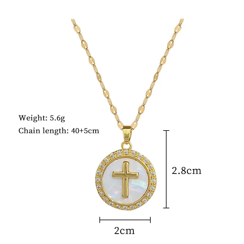 Collana Ciondolo Croce | CONFEZIONE REGALO INCLUSA!