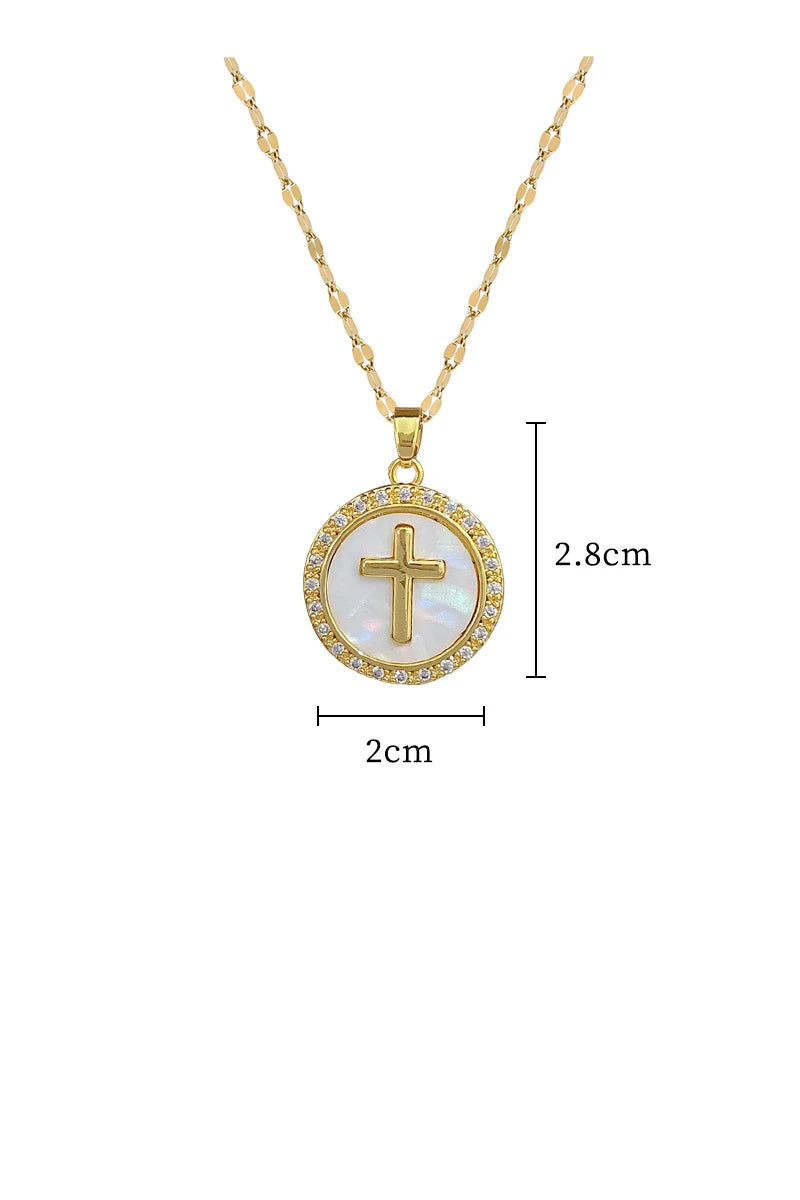 Collana Ciondolo Croce | CONFEZIONE REGALO INCLUSA!