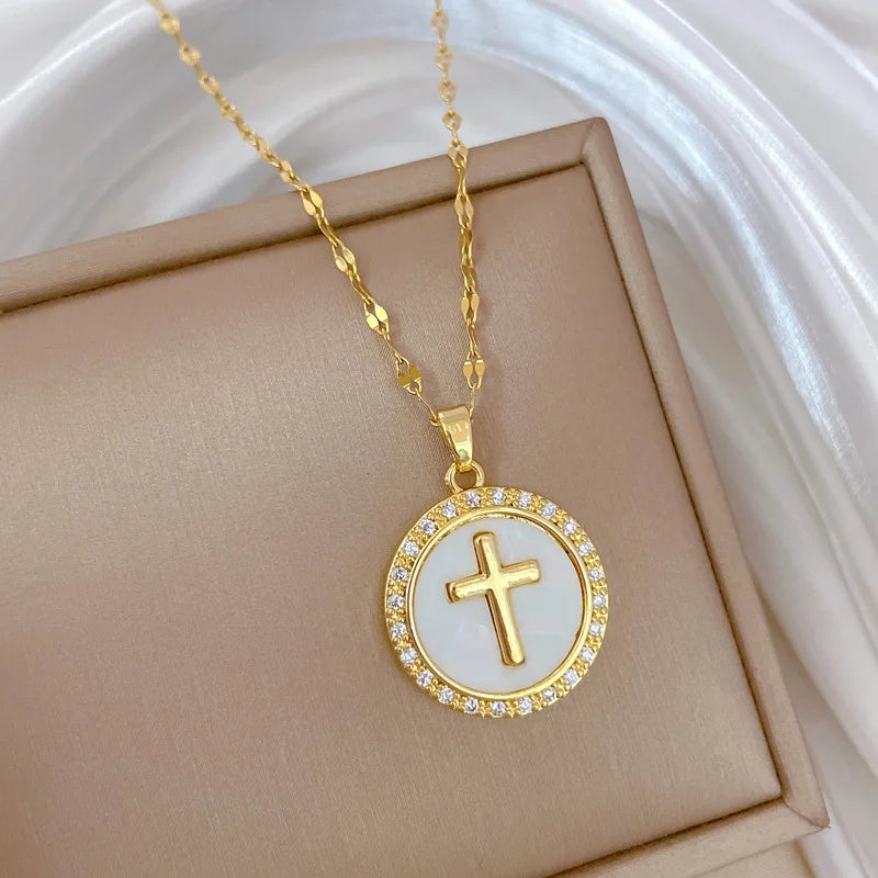 Collana Ciondolo Croce | CONFEZIONE REGALO INCLUSA!