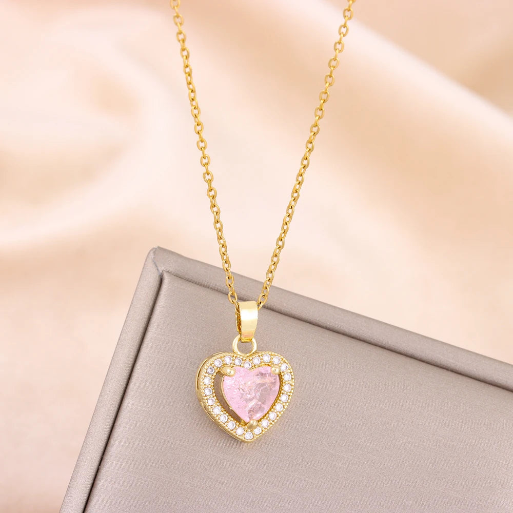 Collana Cuori Colorati | CONFEZIONE REGALO INCLUSA!
