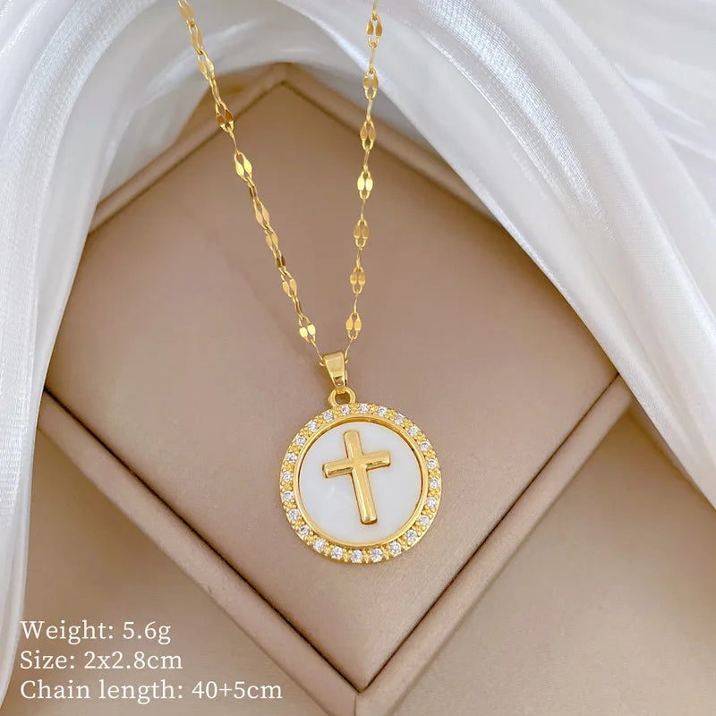 Collana Ciondolo Croce | CONFEZIONE REGALO INCLUSA!