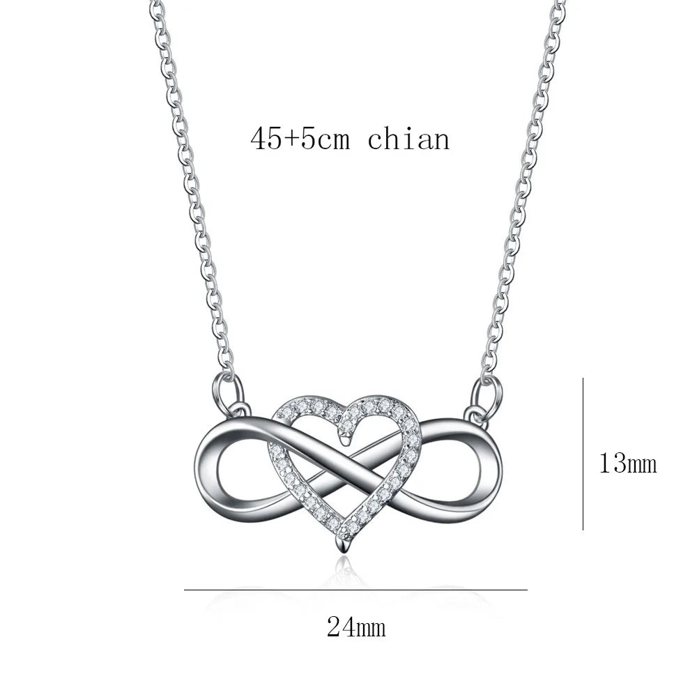 Collana Cuore Infinito | CONFEZIONE REGALO INCLUSA!