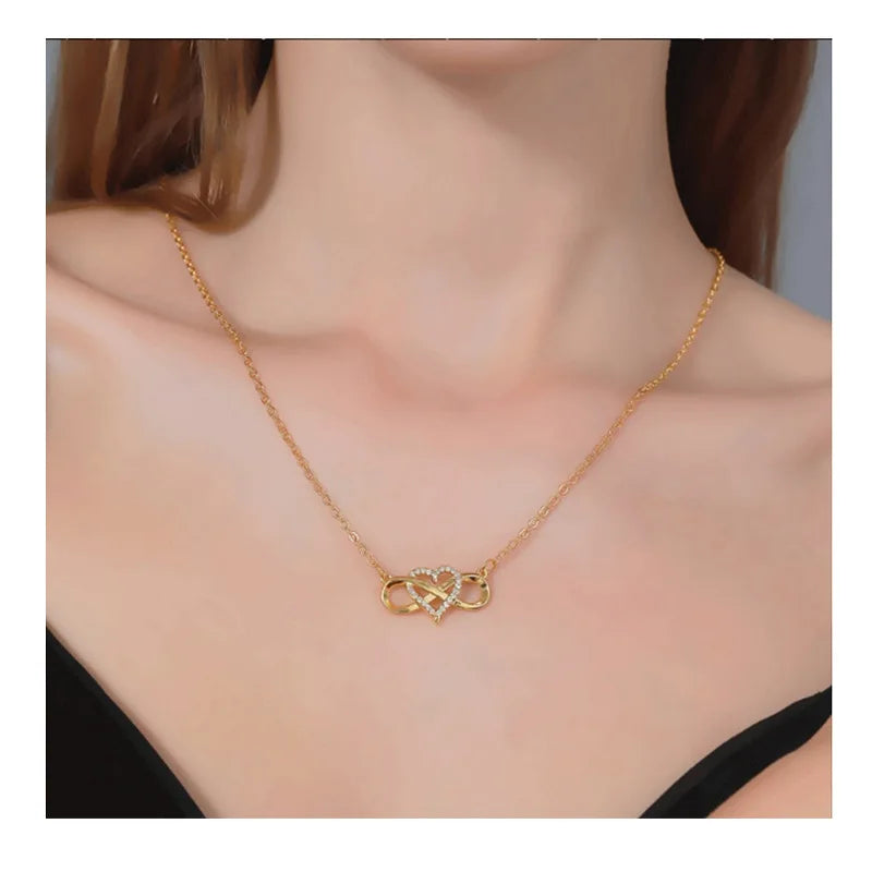 Collana Cuore Infinito | CONFEZIONE REGALO INCLUSA!