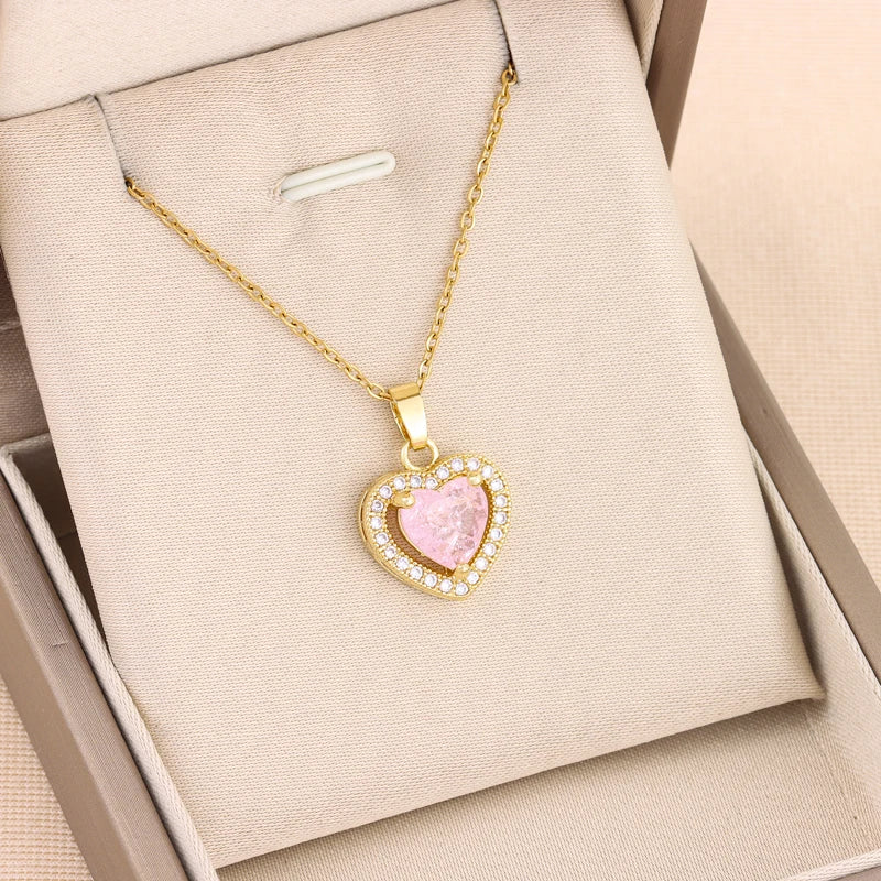 Collana Cuori Colorati | CONFEZIONE REGALO INCLUSA!