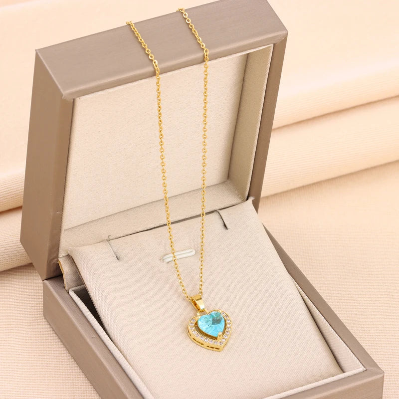 Collana Cuori Colorati | CONFEZIONE REGALO INCLUSA!