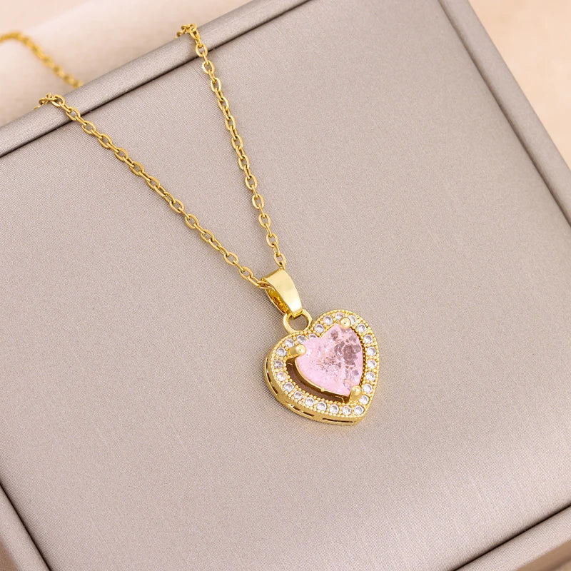 Collana Cuori Colorati | CONFEZIONE REGALO INCLUSA!
