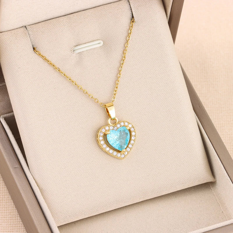 Collana Cuori Colorati | CONFEZIONE REGALO INCLUSA!