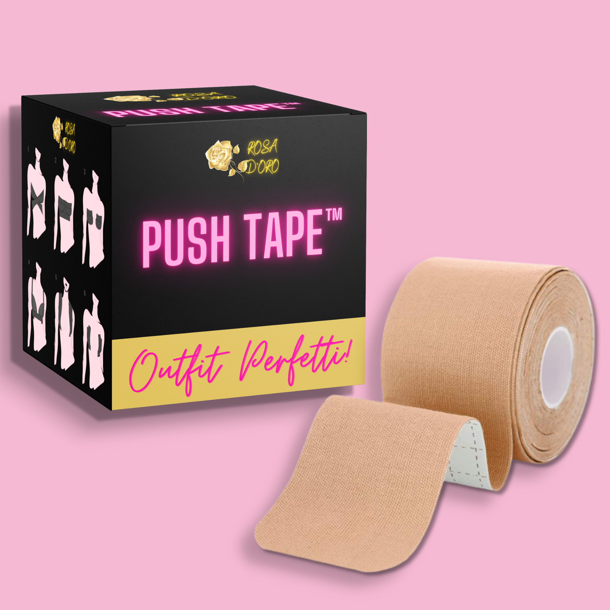 PushTape™ Invisible - Vaši outfiti bodo postali popolni! 