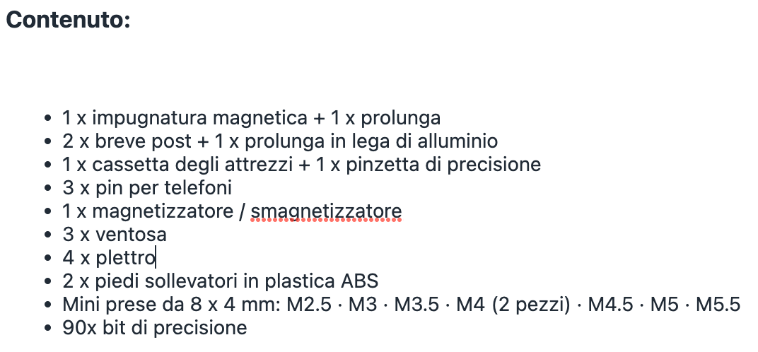 PRENOSNI MEGA KOMPLET 118 KOSOV - VSE KAR POTREBUJETE V 10CM PROSTORA! 